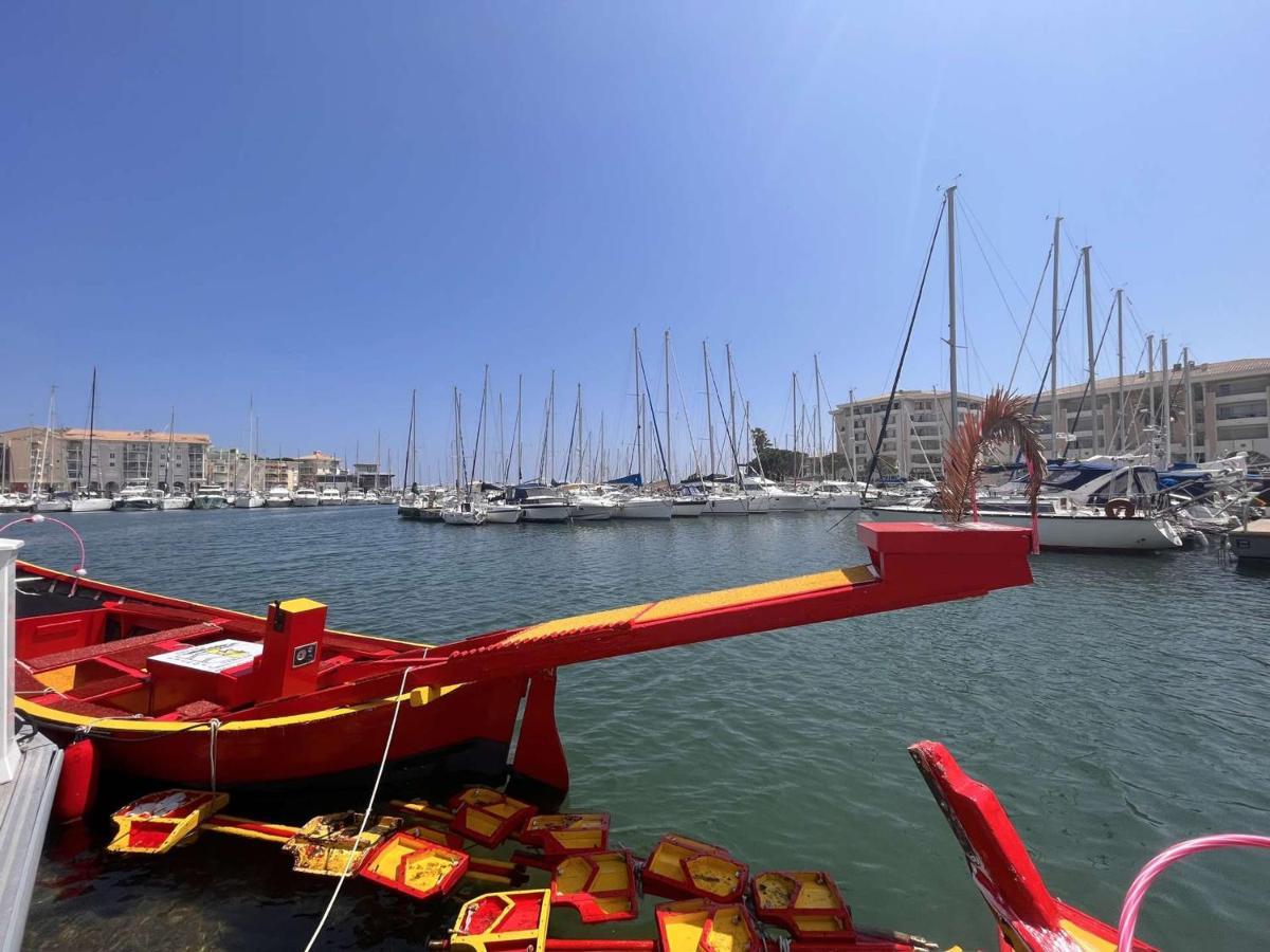 Appartement 2P, 4 Couchages, Terrasse Et Salon De Jardin A 200M De La Plage, Frejus - Fr-1-226A-22 Luaran gambar